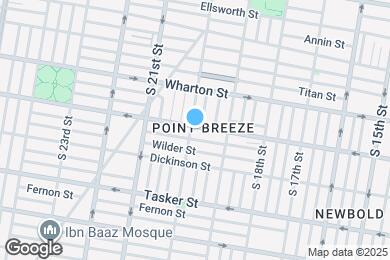 Map image of the property - 1403 S 20th St