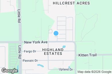 Map image of the property - 15017 Johansson Ave