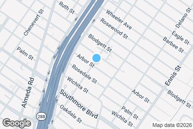 Map image of the property - 2403 Arbor St