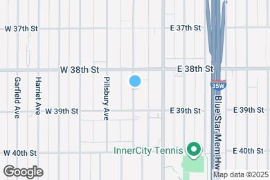 Map image of the property - 3829 Blaisdell Ave