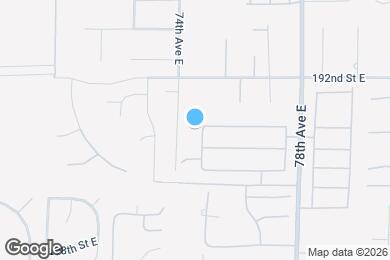 Map image of the property - 19310 75th Ave E