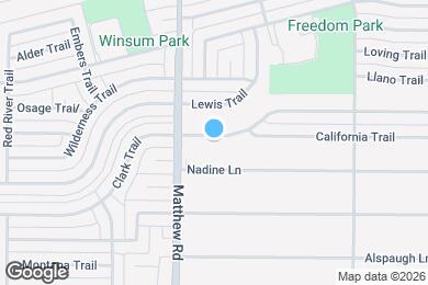 Map image of the property - 1625 Clark Trail