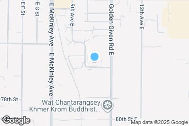 Map image of the property - 1013 76 St Ct E