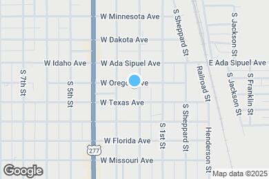 Map image of the property - 816 S 2nd St