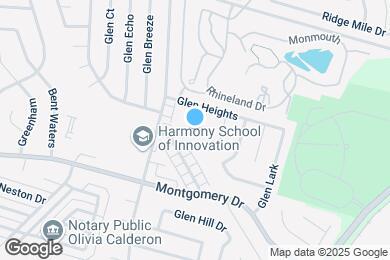 Map image of the property - 8200 Glen Fox
