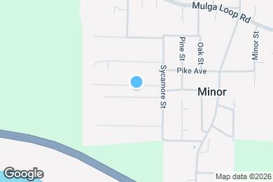 Map image of the property - 3318 Bonds Ave