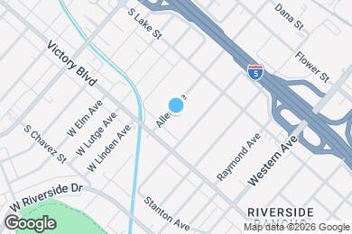 Map image of the property - 328 Allen Ave