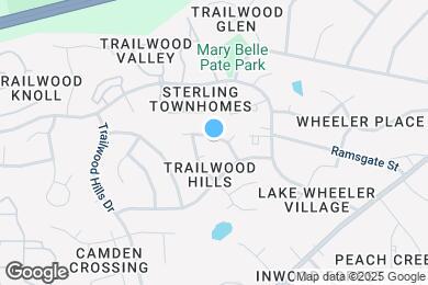 Map image of the property - 2420 Horizon Hike Ct