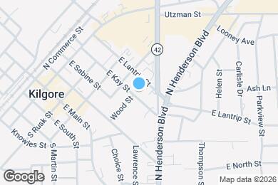 Map image of the property - 601 E Kay St