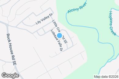 Map image of the property - 464 Lobdale Falls Dr