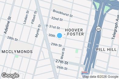 Map image of the property - 827 30th St