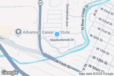 Map image of the property - 1933 Shadowbrook Dr