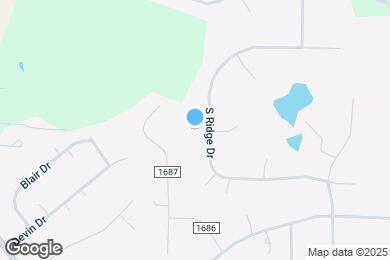 Map image of the property - 169 S Ridge Dr