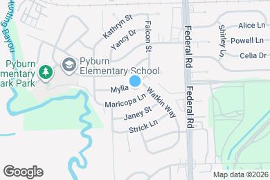 Map image of the property - 12434 Mylla St