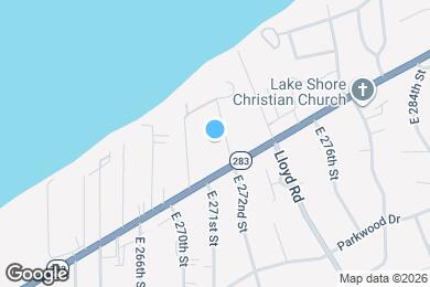 Map image of the property - 150 E 272nd St