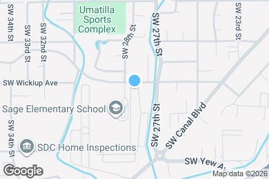 Map image of the property - 3127 SW 28th St