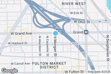 Map image of the property - 733 N Morgan St