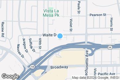 Map image of the property - 7025 Waite Dr