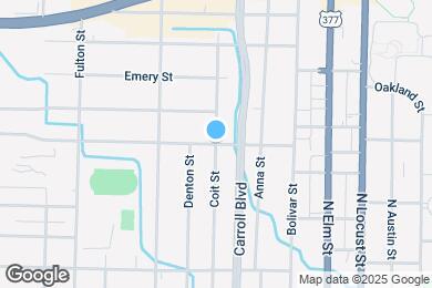 Map image of the property - 601 Crescent St