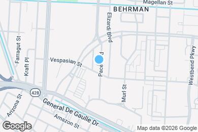 Map image of the property - 2031 Pace Blvd