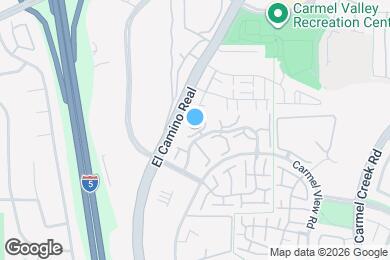Map image of the property - 3550 Caminito El Rincon