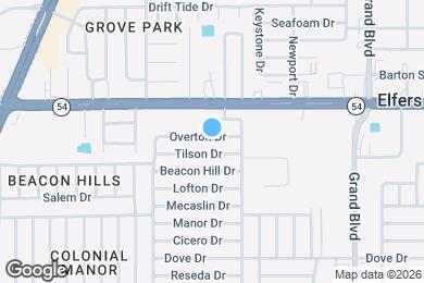 Map image of the property - 5132 Overton Dr