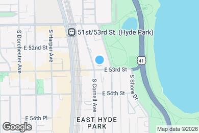 Map image of the property - 1600 E. 53rd Street