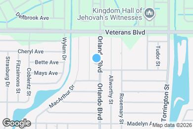 Map image of the property - 97 Orlando Blvd