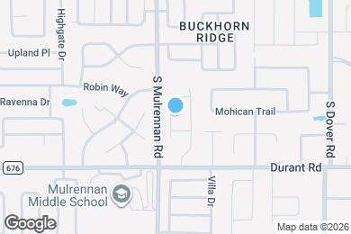 Map image of the property - 2212 Misty Ridge Ln