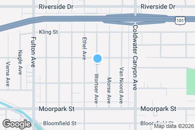 Map image of the property - 4546 Wortser Ave