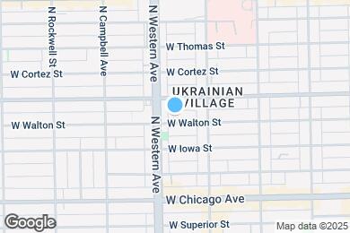 Map image of the property - 2338 W Walton St