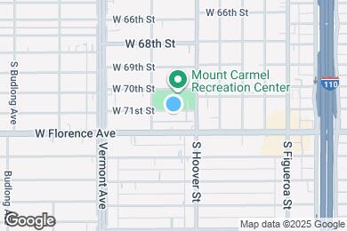 Map image of the property - 828 W 71st St