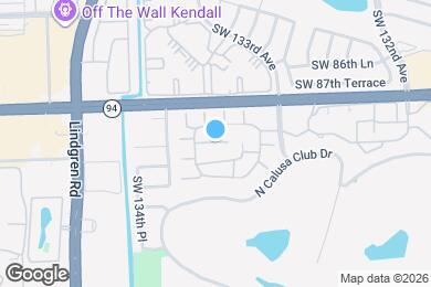 Map image of the property - 13360 SW 89th Ter