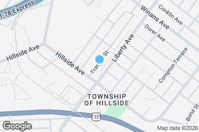 Map image of the property - 1425 Franklin St