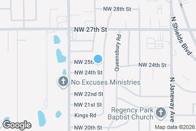 Map image of the property - 1004 NW 25th St