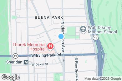 Map image of the property - 810 W Cuyler Ave