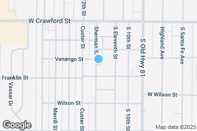 Map image of the property - 829 Sherman St