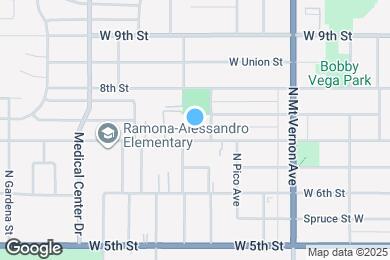 Map image of the property - 1486 W 7th St