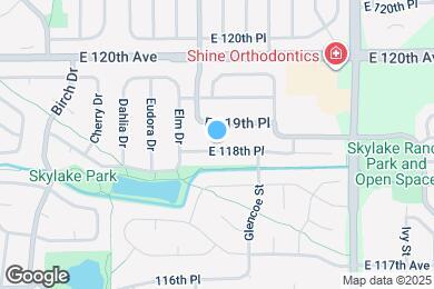 Map image of the property - 5127 E 118th Pl