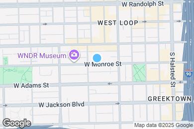 Map image of the property - 1073 W Monroe St