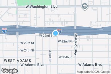 Map image of the property - 1606 W 22nd St