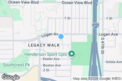 Map image of the property - 4433 Logan Ave