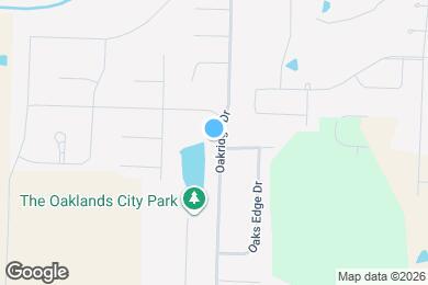 Map image of the property - 365 Oakridge Dr