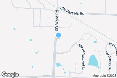 Map image of the property - 1424 SW Winthrop Dr