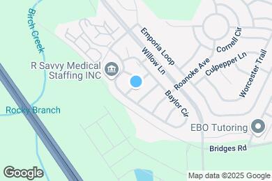 Map image of the property - 3612 Moon Crest Dr