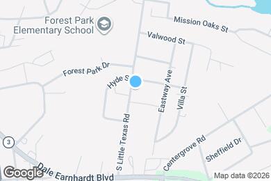 Map image of the property - 521 S Little Texas Rd