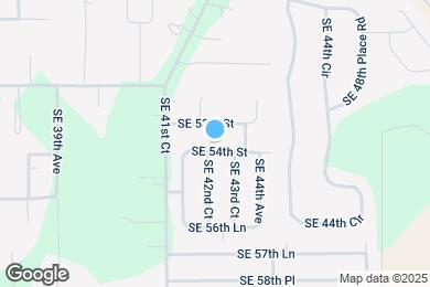 Map image of the property - 4285 SE 54th St