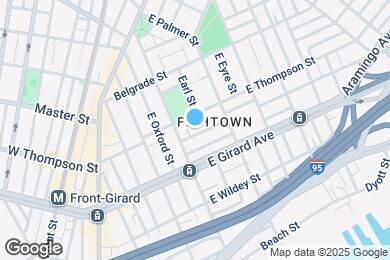 Map image of the property - 421 Moyer St