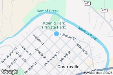 Map image of the property - 1606 Fiorella St