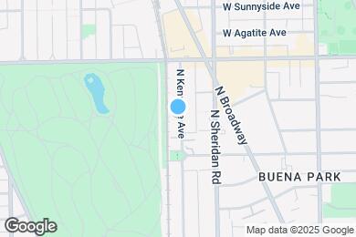Map image of the property - 4240 N Kenmore Ave